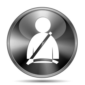 Safety belt icon